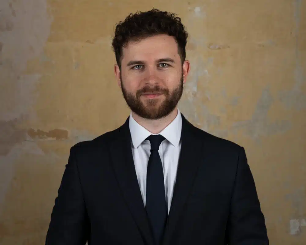 Portrettbilde av Adam Strandage