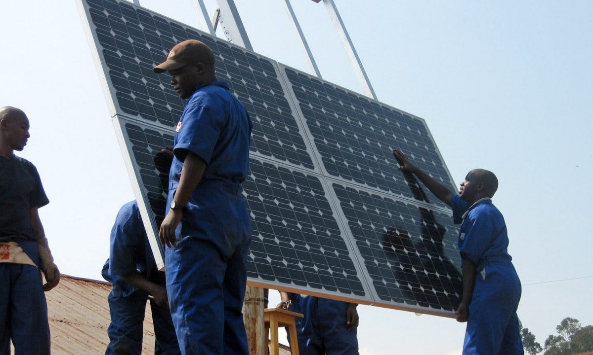 Solar panels Rwanda
