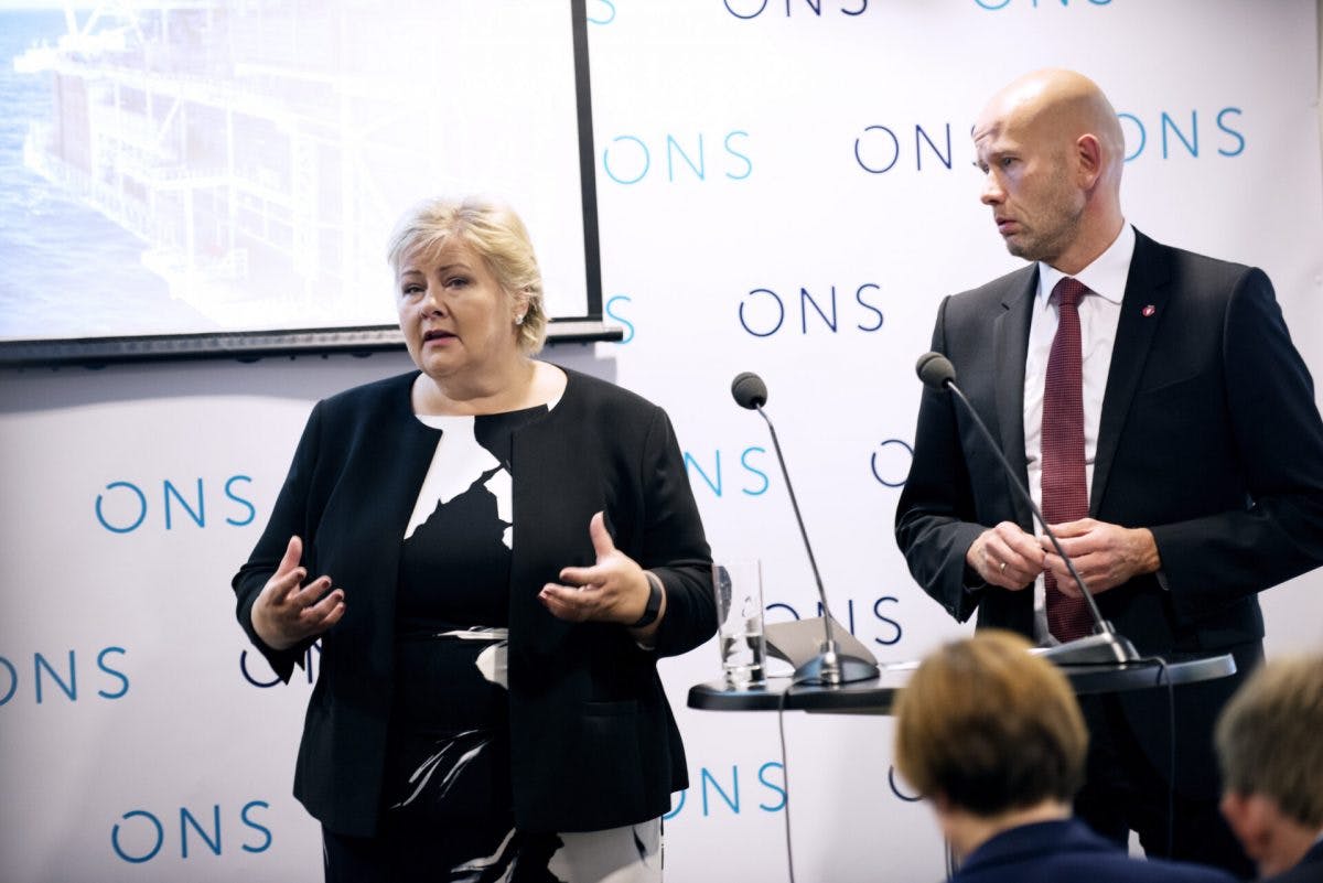 Solberg og Lien under ONS 2016