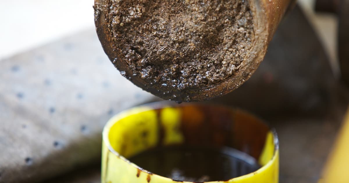 0074384 – Transocean Leader at the Aldous field – core sample – Photo Anette Westgard – Statoil_s