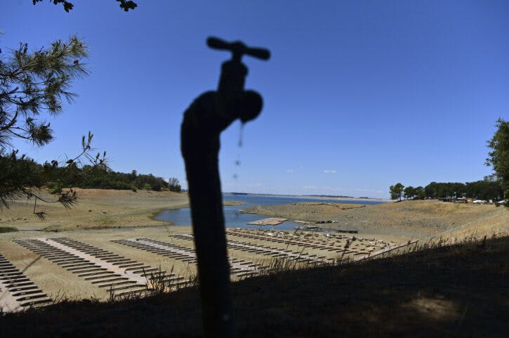 California Drought Reservoirs