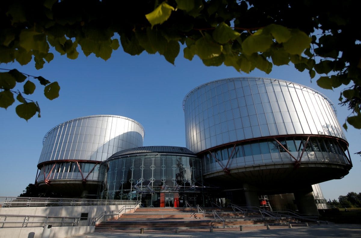 Bygningen til Den europeiske menneskerettsdomstolen