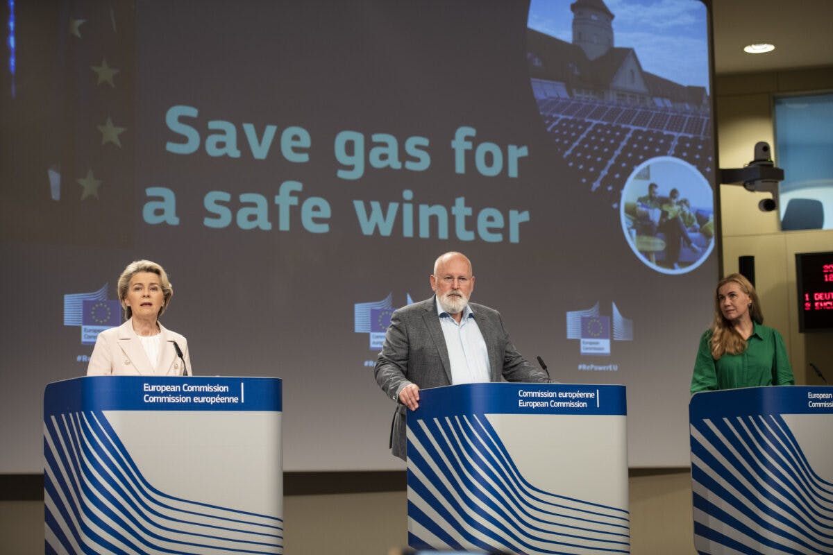 On 20 July 2022, Ursula von der Leyen, President of the European Commission, Frans Timmermans, Executive Vice-President of the European Commission in charge of the European Green Deal, and Commissioner for Climate Action Policy, Thierry Breton, European