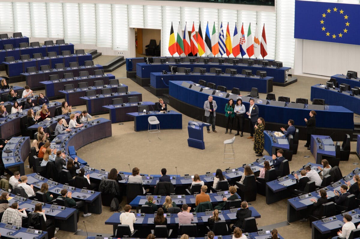 Det europeiske parlamentet i Brussel.