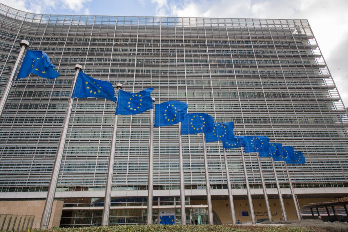 Europakommisjonens bygning i Brussel.