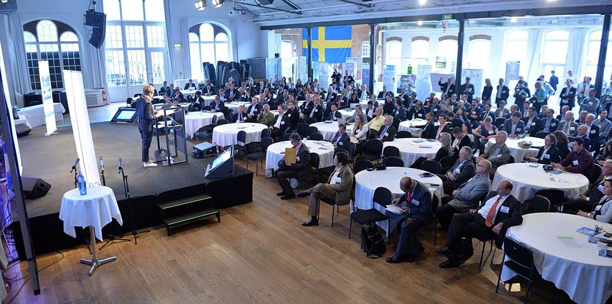 Cleantech-konferanse i Stockholm (foto: Cleantech Group).