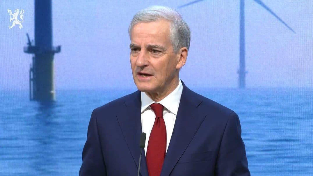 støre pressekonferanse