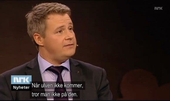 Per-Willy Amundsen (Frp) i NRKs Debatten 6. juni.