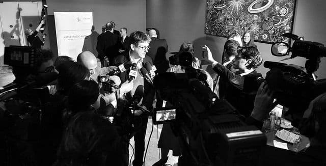 The Guardians Alan Rusbridger er verdens viktigste redaktør, skriver Sven Egil Omdal. Før han går av med pensjon, ville Rusbridger sette søkelys på klima.