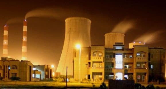 Kullkraftverk i India.