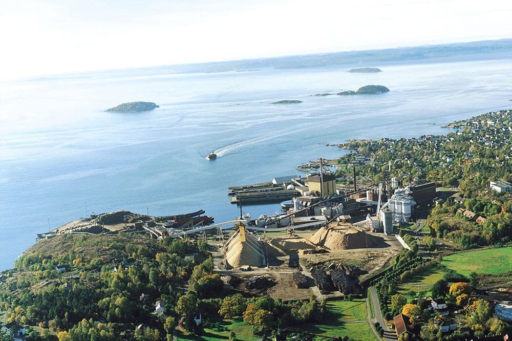 Statkraft og Södra har planer om biodrivstoffproduksjon på Tofte. (foto: Statkraft)