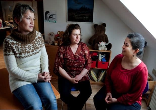 Klimaambassadør på hjemmebesøk (foto: CIDEA)