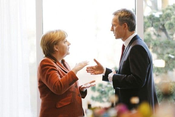 Energipartnerskap? Merkel og Stoltenberg i Oslo 20. februar 2013 (foto: Torbjørn Kjosvold, SMK. CC: by-nd)