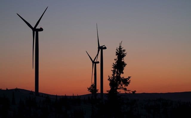 Vindkraft er billigste alternativ når Sverige skal erstatte kjernekraften. Dette bildet er fra Storrun i Jamtland. (Foto: Lars Falkdalen Lindahl.